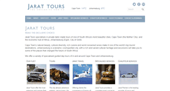 Desktop Screenshot of jarattours.co.za